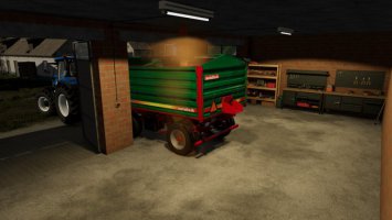 Garage With Silo FS22