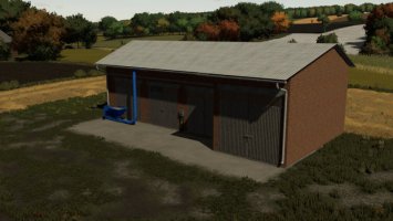 Garage With Silo fs22