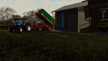 Garage With Silo FS22