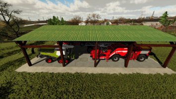 Shed Large Open fs22