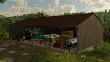 Bunker Silo With Roof FS22