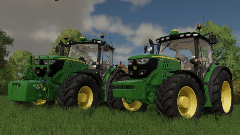 John Deere 6r Medium Frame Series 2011 Fs22 Mod Mod For Landwirtschafts Simulator 22 Ls Portal 2413