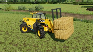 Square Bale Fork fs22