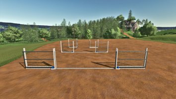 Wired Fence And Rail Gate FS22