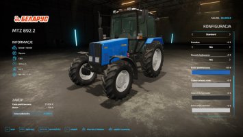 MTZ 892 PACK FS22