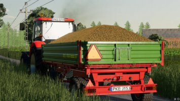 Paket Mit Polnischen Nummernschildern (Prefab) FS22