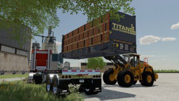 Titan Flat Rack Containers FS22