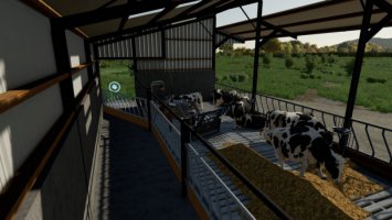 Five Bay Cow Shed FS22