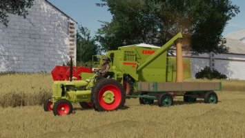 Old Wooden Trailer FS22