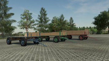 Old Wooden Trailer FS22