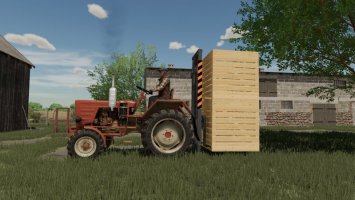 Rear tractor forklift FS22