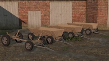 Selfmade Wooden Trailer fs22