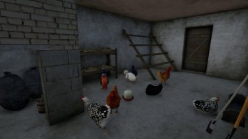 Barn With Chicken Coop FS22