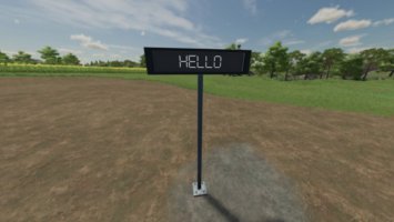 Editable Text Signs Script (Prefab) FS22