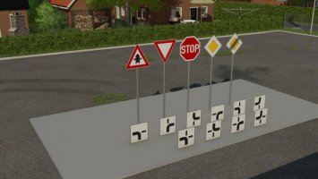 German Traffic Signs (Prefab) FS22