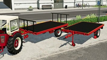 Selfmade Bale Trailer fs22