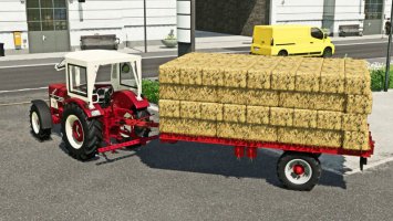 Selfmade Bale Trailer FS22