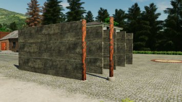Concrete Wall (Prefab) FS22