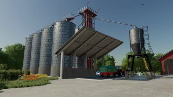 Placeable KS67 Grain Silo