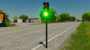 Placeable Traffic Light (Functional) FS22