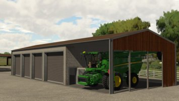 Garage With Shed fs22