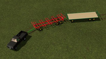 John Deere 1275 Bale Wagons FS22