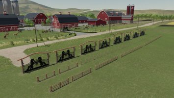Ranch Gates Und Zäune Packs FS22