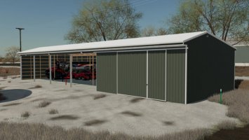40x120 Implement Shed