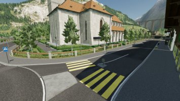 Concrete Pillar With Timber Poles FS22