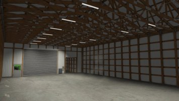 Metal Hall With Extension FS22