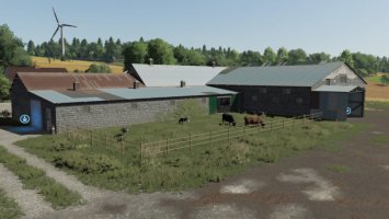 Old Brick Cow Barn FS22