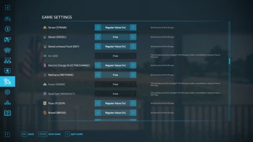 Enhanced Economy Settings FS22