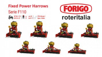Forigo Roteritalia Power Harrows Pack FS22