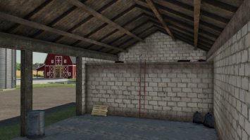 Offene Garage Mit Werkstatt FS22