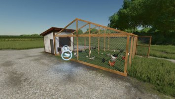 Wired Chicken Coop fs22