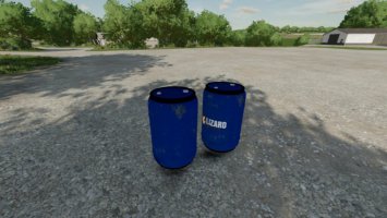 Plastic Water/Fertilizer Barrels fs22