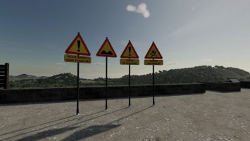 French Temporary Signs FS22