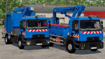 Renault D14 Trucks with Platform v2 FS22