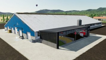 Lizard Cow Barns - Expandable Pastures Ready FS22