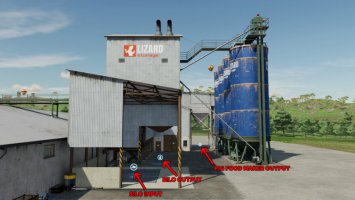 Lizard Grain Storage And Pig Food Maker FS22