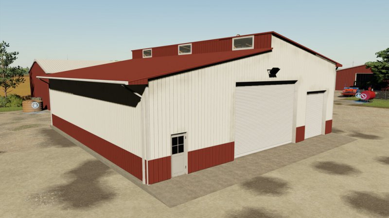 Metal Garage - FS22 Mod | Mod for Farming Simulator 22 | LS Portal