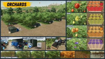 Obstgärten Und Gewächshäuser FS22