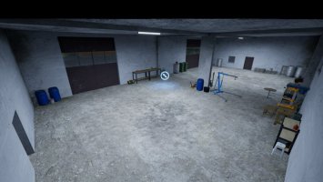 Hall With Workshop FS22