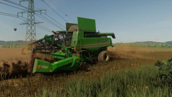 John Deere S690i  & 9880i STS EU Grey Edition Camso Tracks FS22