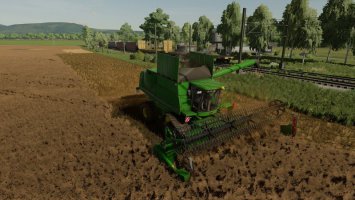 John Deere S690i  & 9880i STS EU Grey Edition Camso Tracks FS22