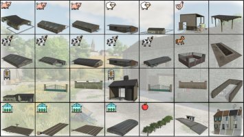 60 Buildings Pack FS22