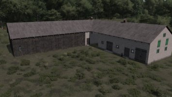 L-shaped Cowshed With Barn fs22