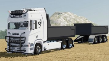 Scania Tipper Truck & Trailers FS22