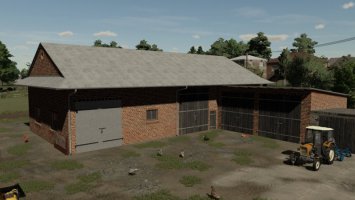 Barn With Garage And Chicken Coop