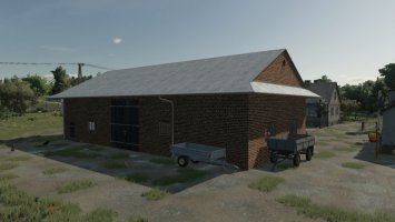 Barn With Garage And Chicken Coop FS22